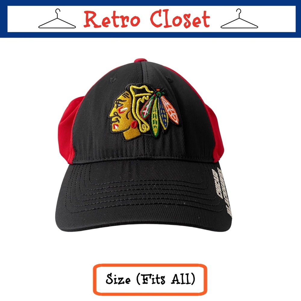 Chicago Blackhawks Velcro Hat